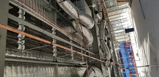 Coordinated ductwork installation at DCP Keswick